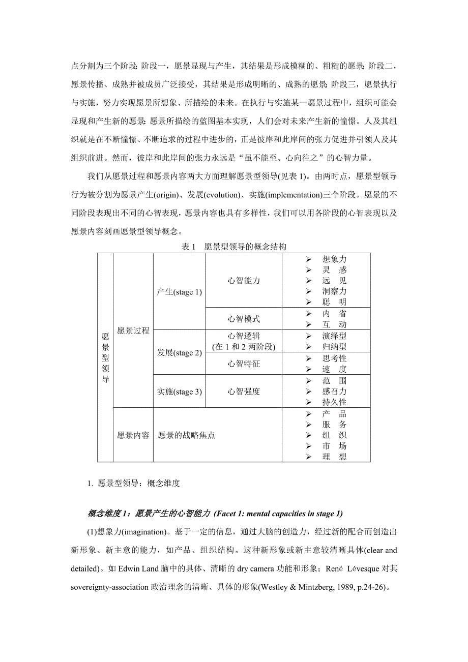 愿景型领导中国企业家的实证研究_第5页