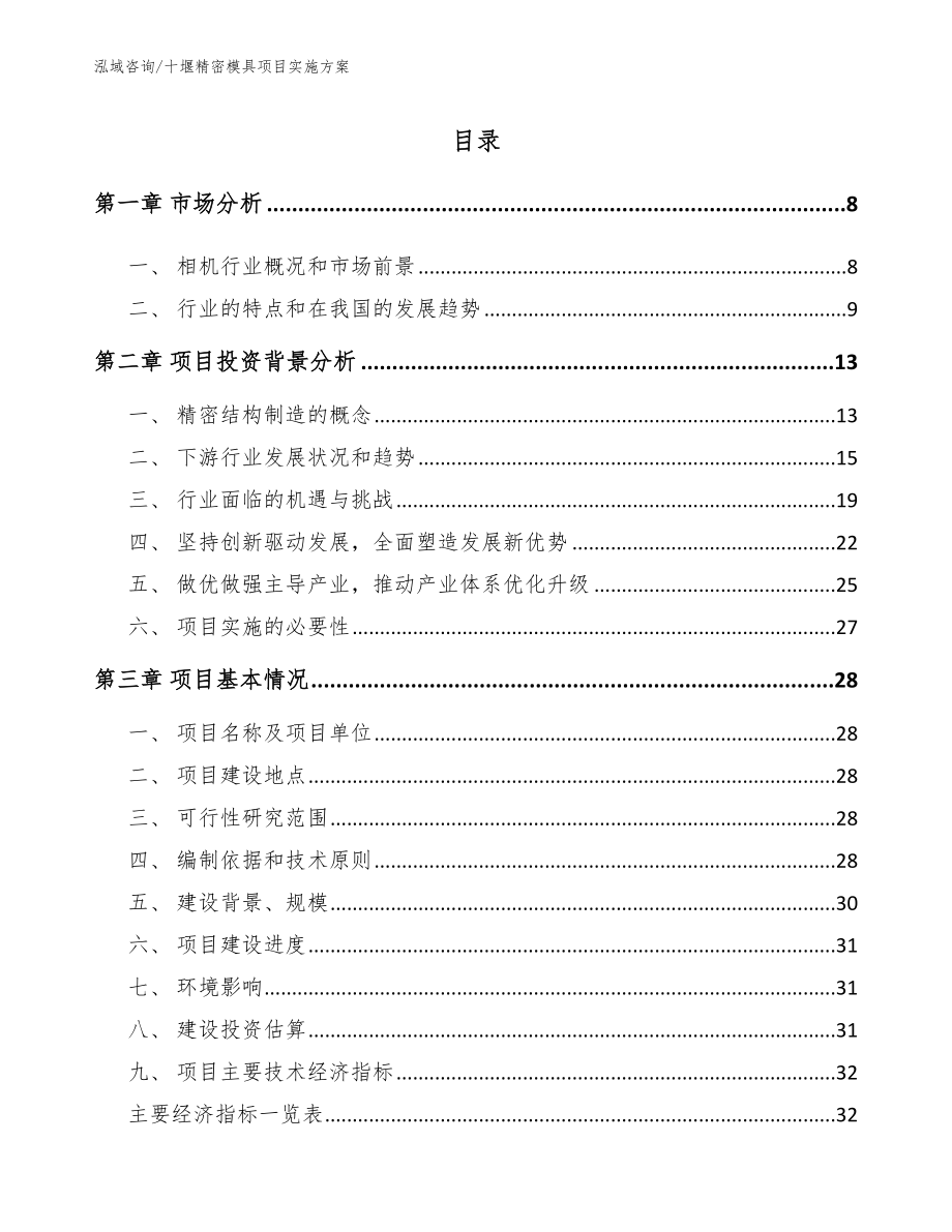 十堰精密模具项目实施方案_第2页