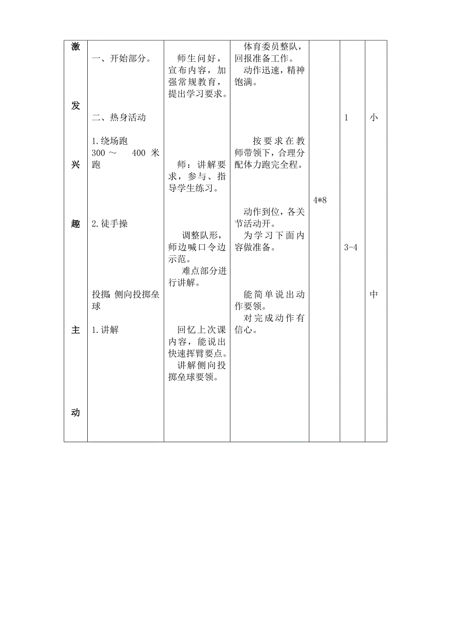 体育实践课教案_第2页