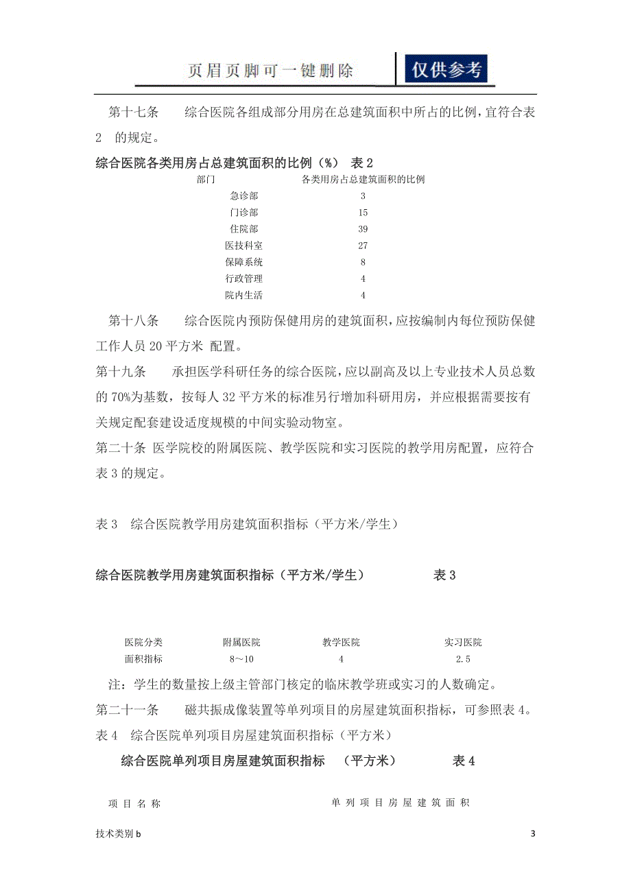 综合医院建设标准借鉴内容_第3页