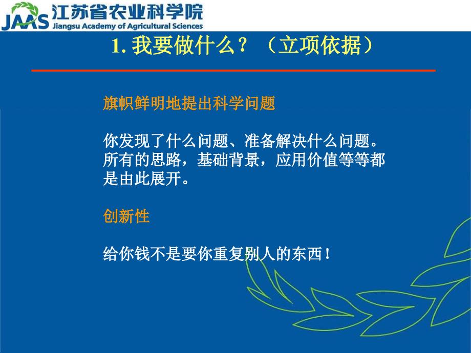 科研项目申请书写作思路及技巧_第3页