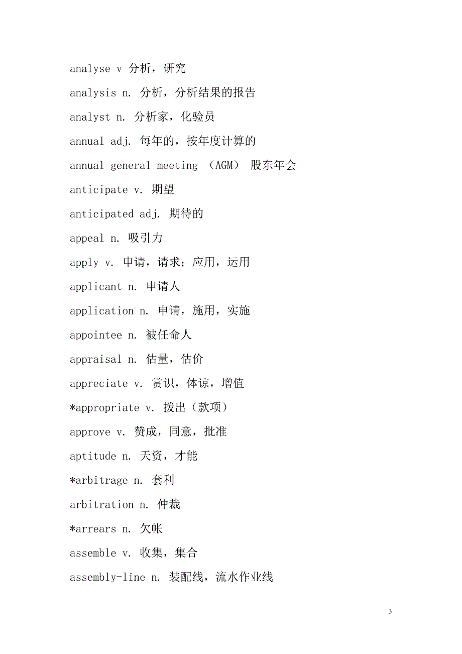 英语BEC中级、高级考试词汇手册（打印版）.doc_第3页