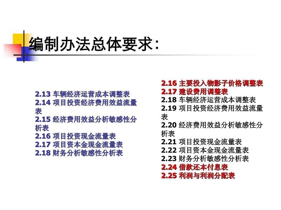 公路建设项目经济评价方法与参数课件_第5页