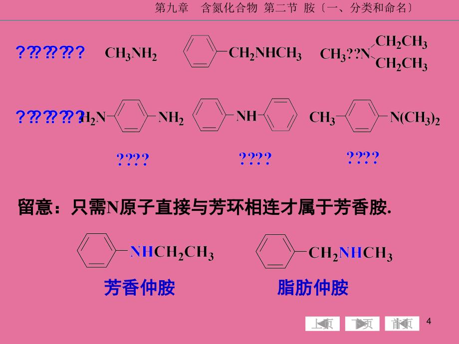 第九章含氮化合物ppt课件_第4页