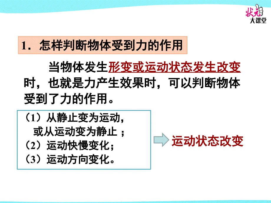 八年级物理第七章力上课ppt课件本章复习和总结_第3页