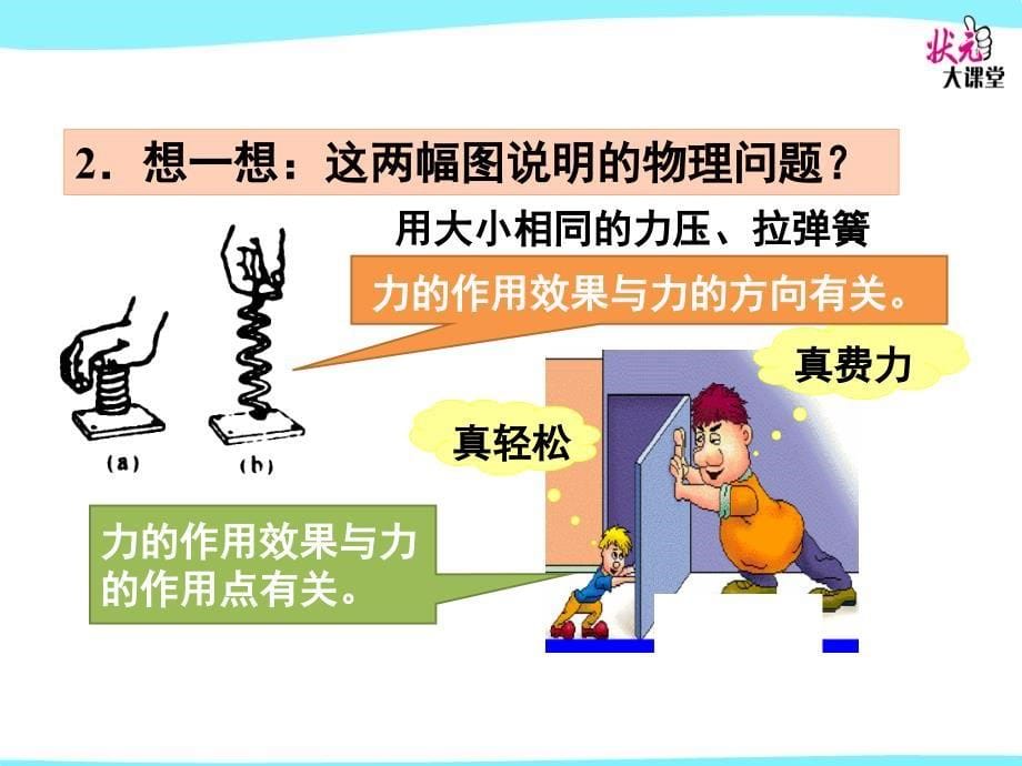 八年级物理第七章力上课ppt课件本章复习和总结_第5页