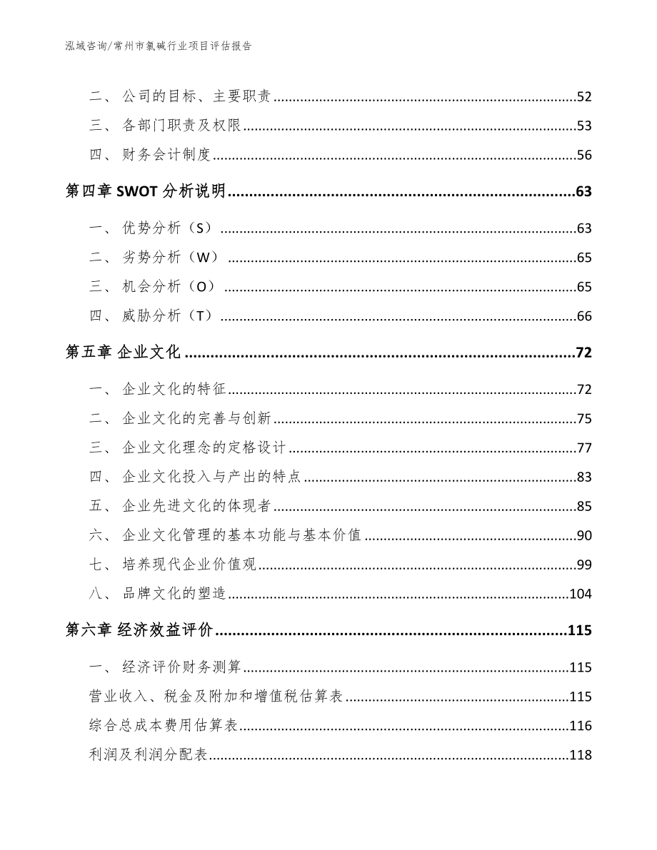 常州市氯碱行业项目评估报告（参考范文）_第3页