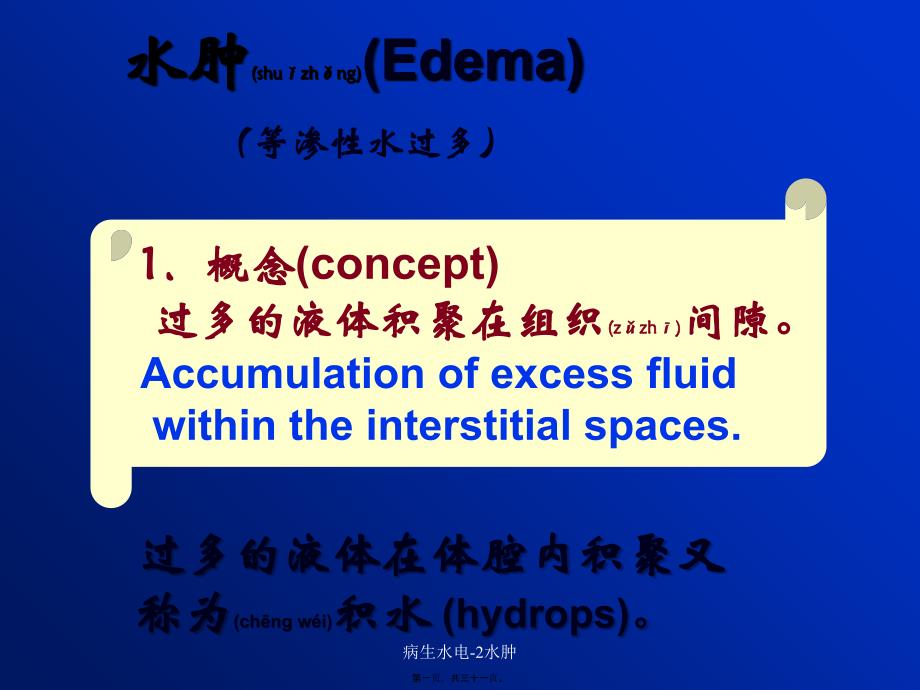 病生水电2水肿课件_第1页