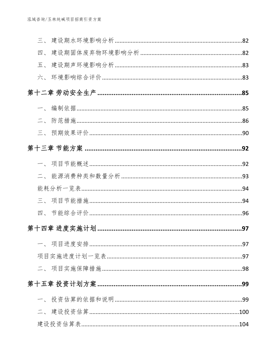 玉林纯碱项目招商引资方案_第4页