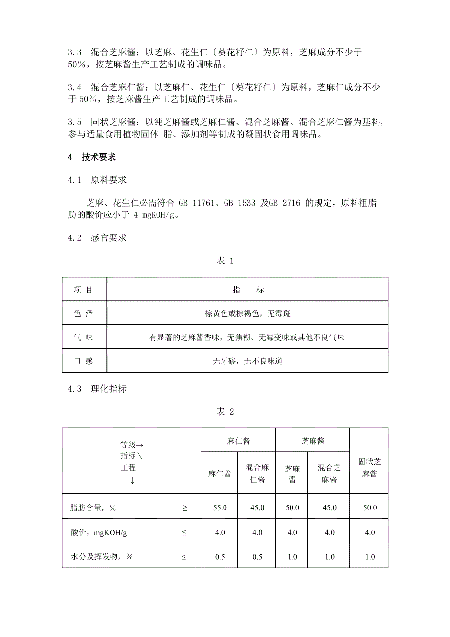 《LST3220996芝麻酱行业标准》_第2页