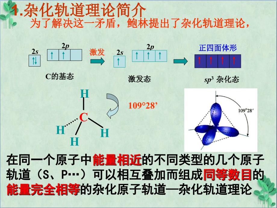 《分子的空间构型》课件_第3页