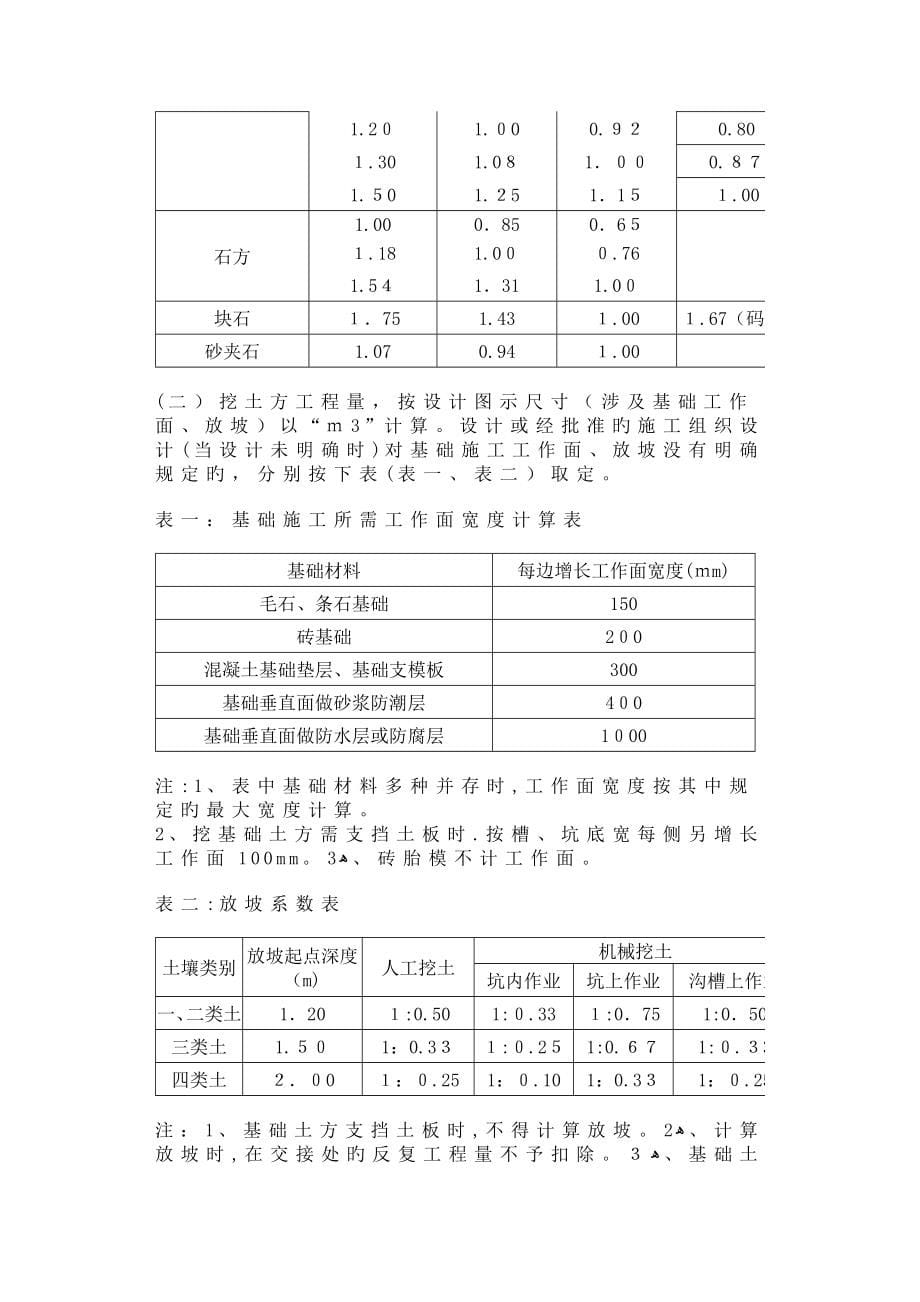 广东省定额说明_第5页