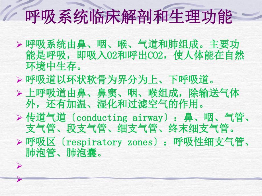 专家课件呼吸系统应用解剖和生理北京协和医院呼吸科陆慰萱_第2页