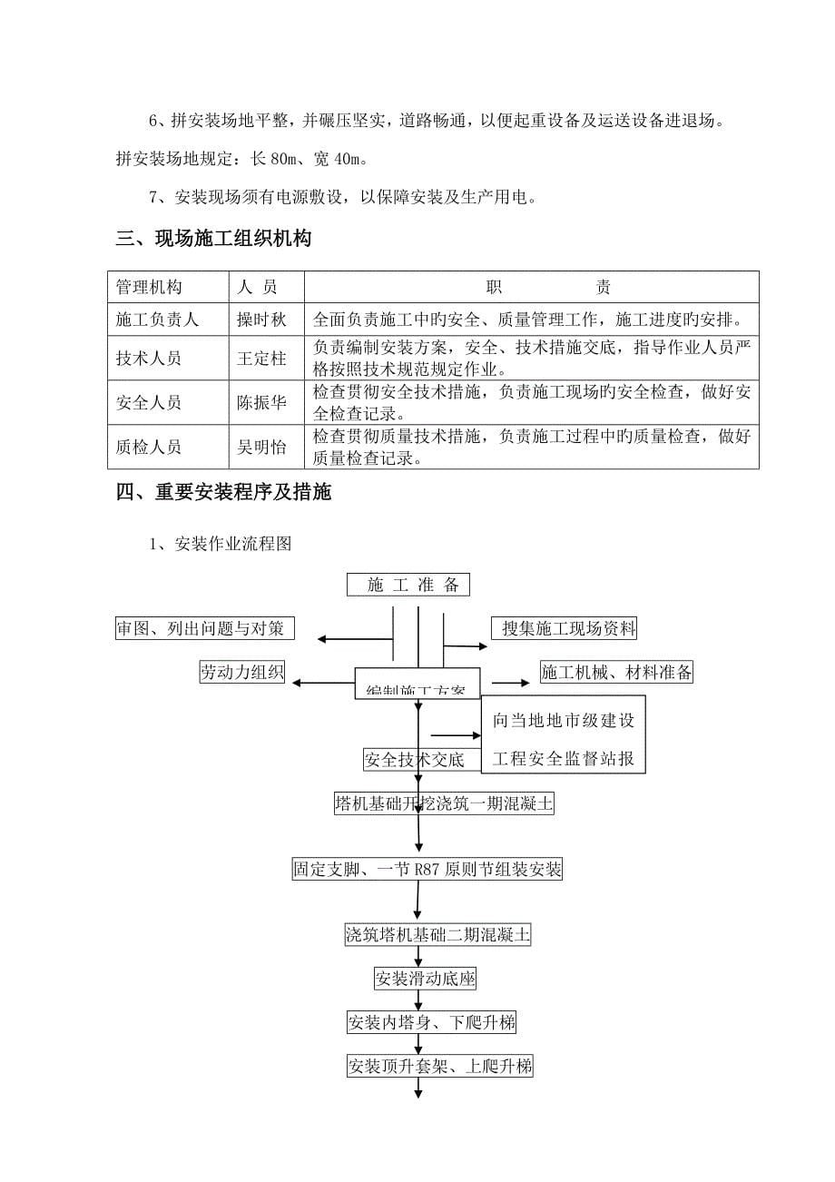 塔式起重机安装方案_第5页