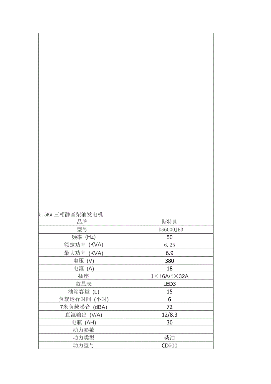 斯特朗55KW三相静音柴油发电机_第1页