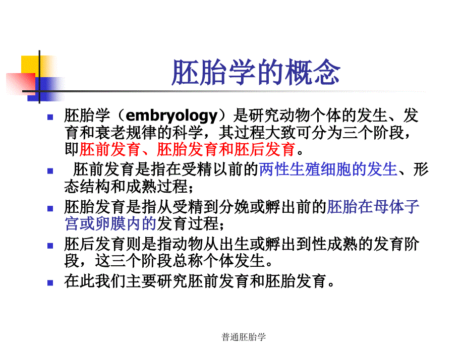 普通胚胎学课件_第3页