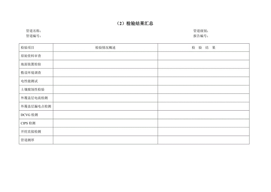 公用管道全面检验报告(埋地管道)_第4页