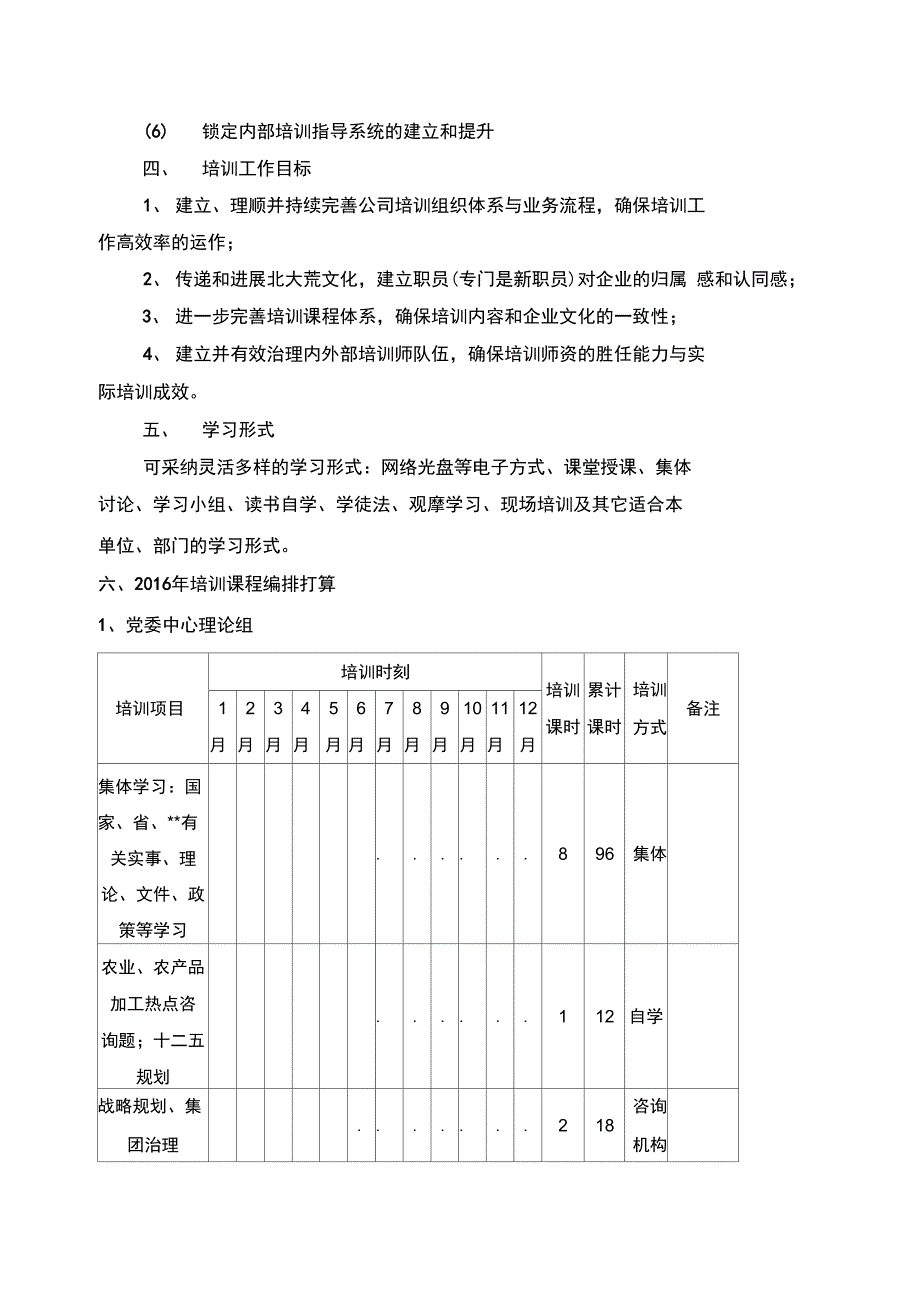 XX公司培训方案DOC19页_第2页