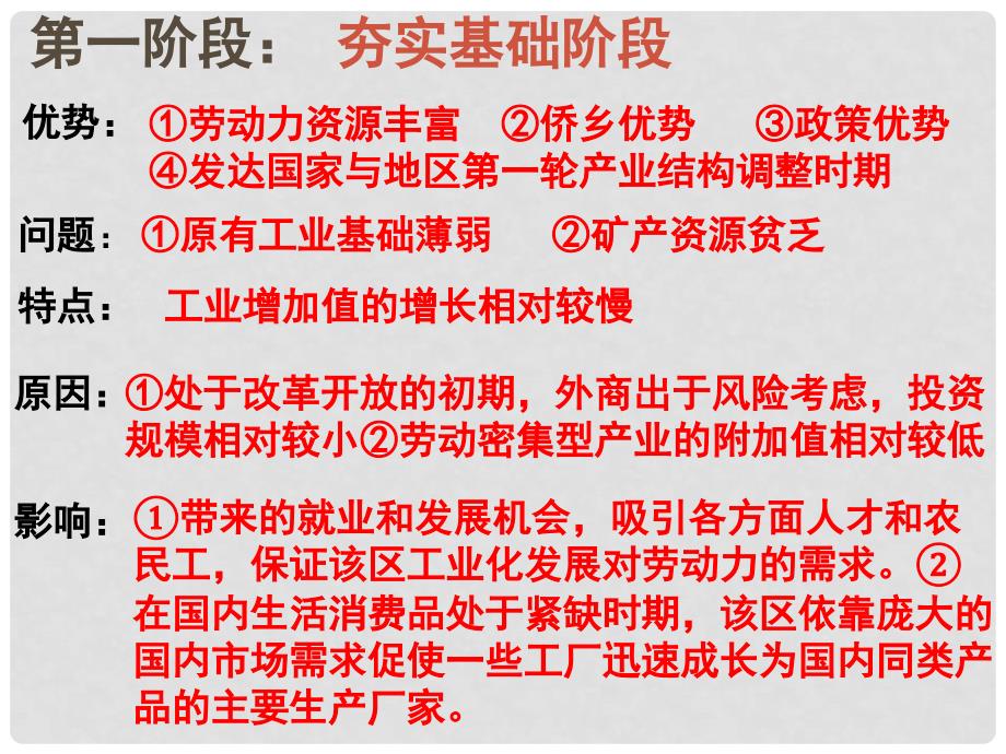 江苏省赣榆县高考地理一轮复习 区域工业化与城市化——以我国珠江三角洲地区为例课件 新人教版_第3页