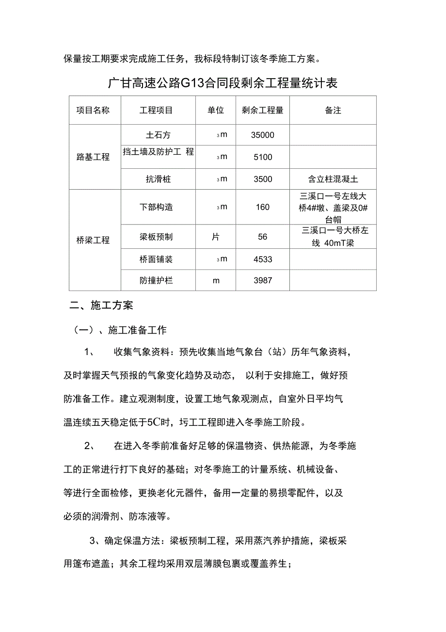 广甘高速公路冬季施工方案_第4页