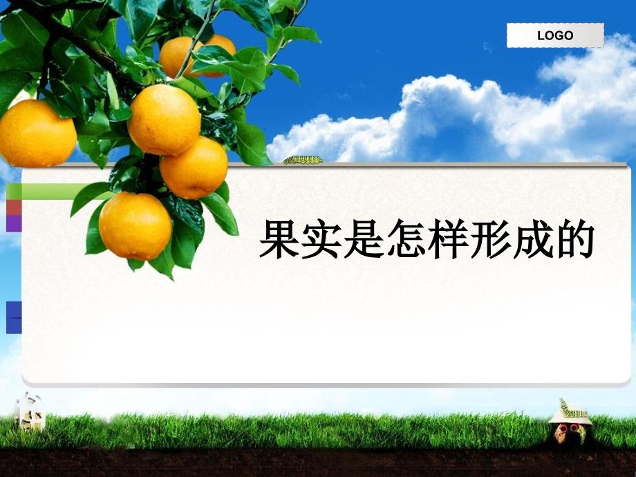 小学科学五年级下册《果实是怎样形成的》课件(1)课件_第1页