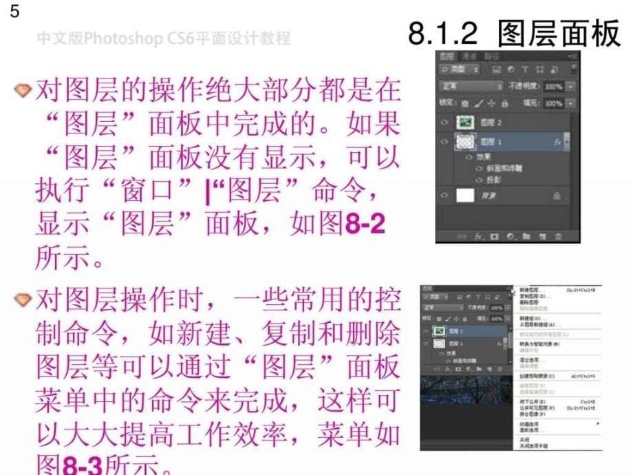 中文版photoshopcs6平面设计教程第8章_第5页