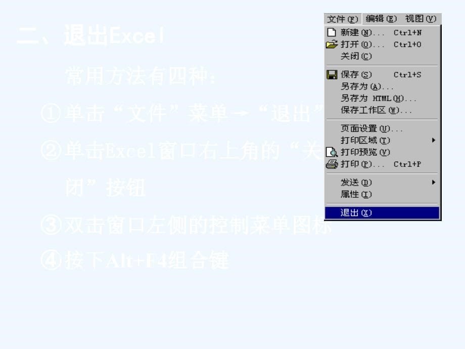 电子表格Excel2003_第5页