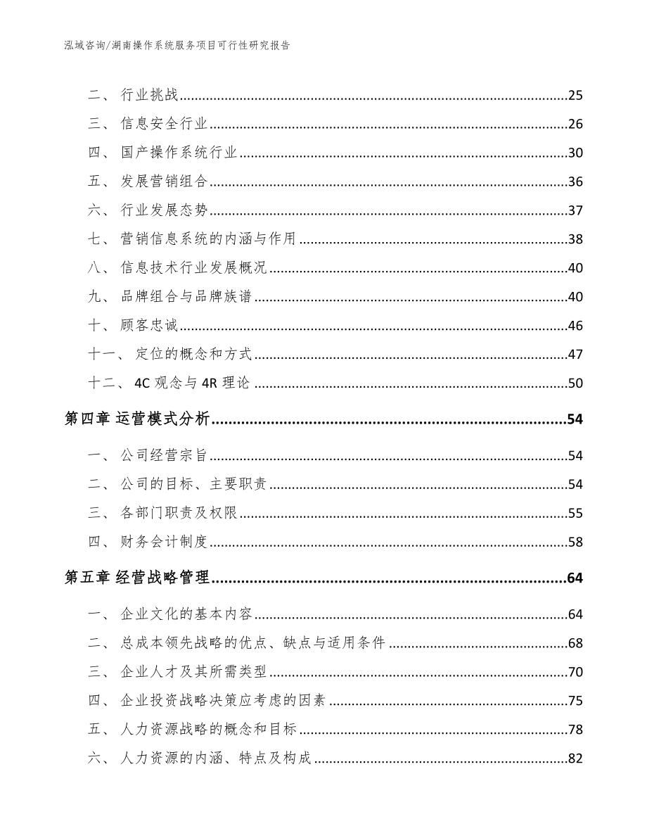 湖南操作系统服务项目可行性研究报告模板范本_第3页