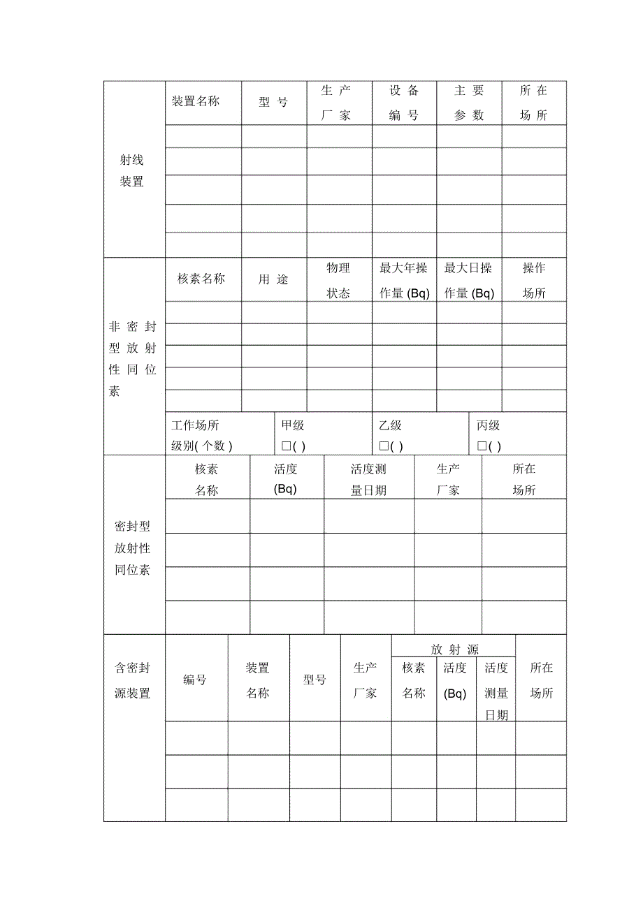 放射诊疗许可证审批表_第4页