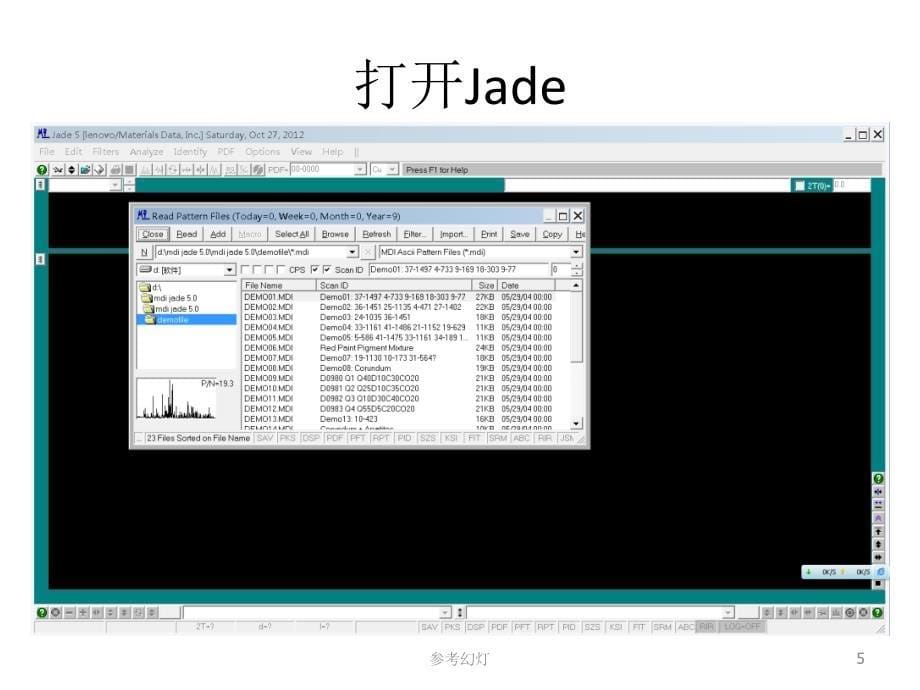 MDI --Jade完整教程(含XRD分析步骤)【沐风书苑】_第5页