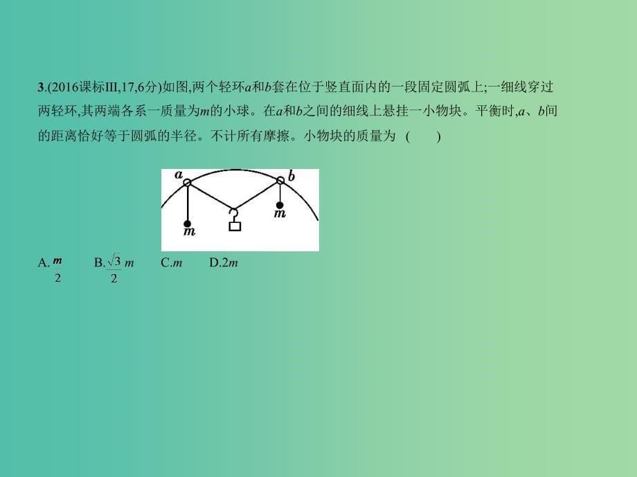 北京市2019版高考物理专题二相互作用课件.ppt_第5页