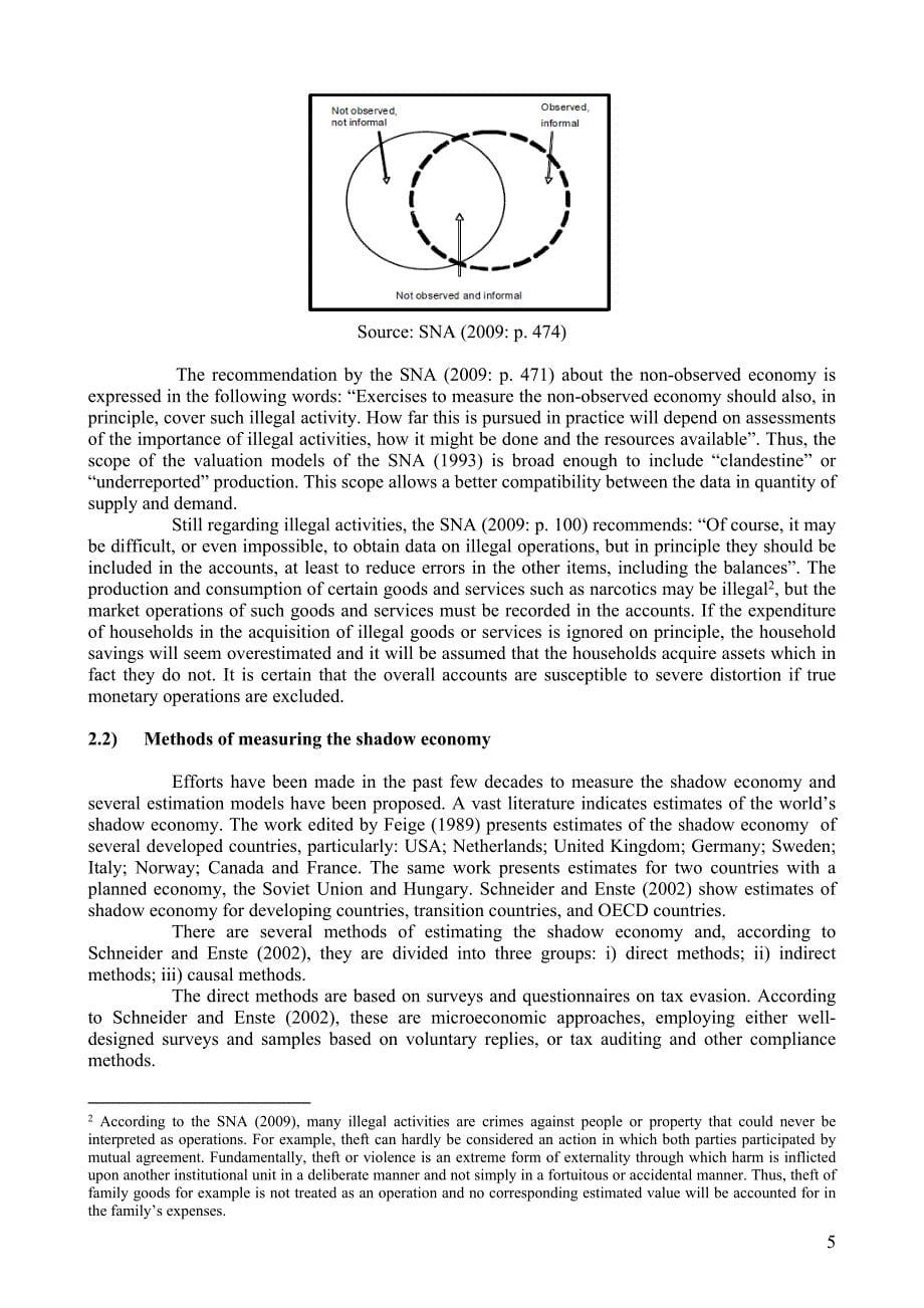 Brazilian Shadow Economy a methodological contribution to the debate_第5页