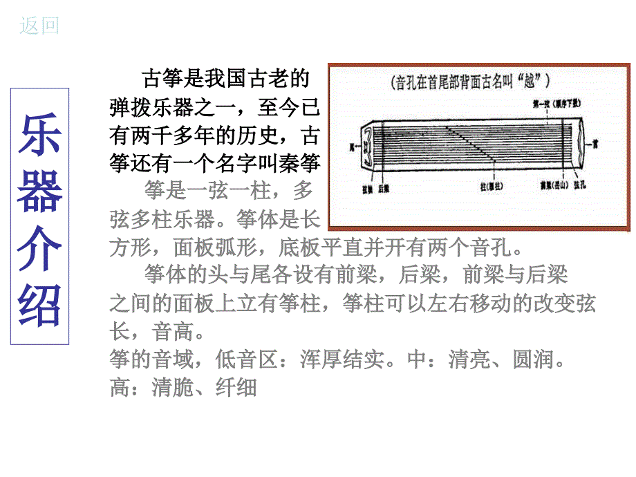 初中音乐古筝欣赏课_第3页