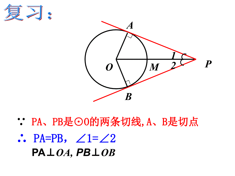 切线长定理的应用——三角形的内切圆_第2页