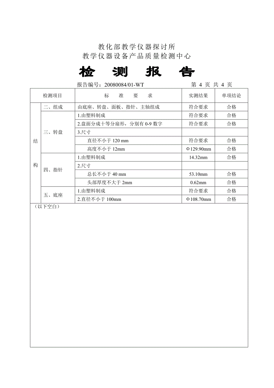 数字转盘检测报告_第4页