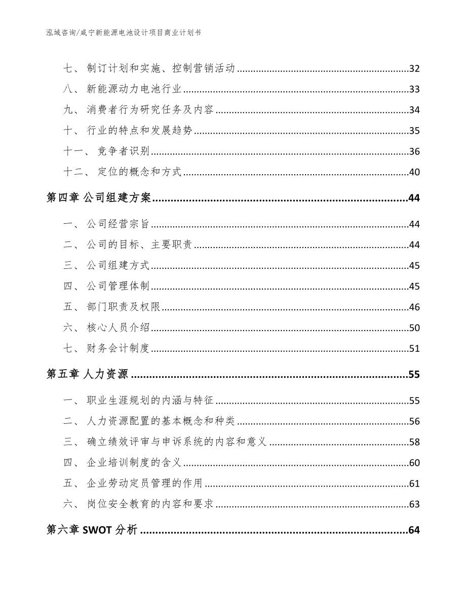 咸宁新能源电池设计项目商业计划书_第2页