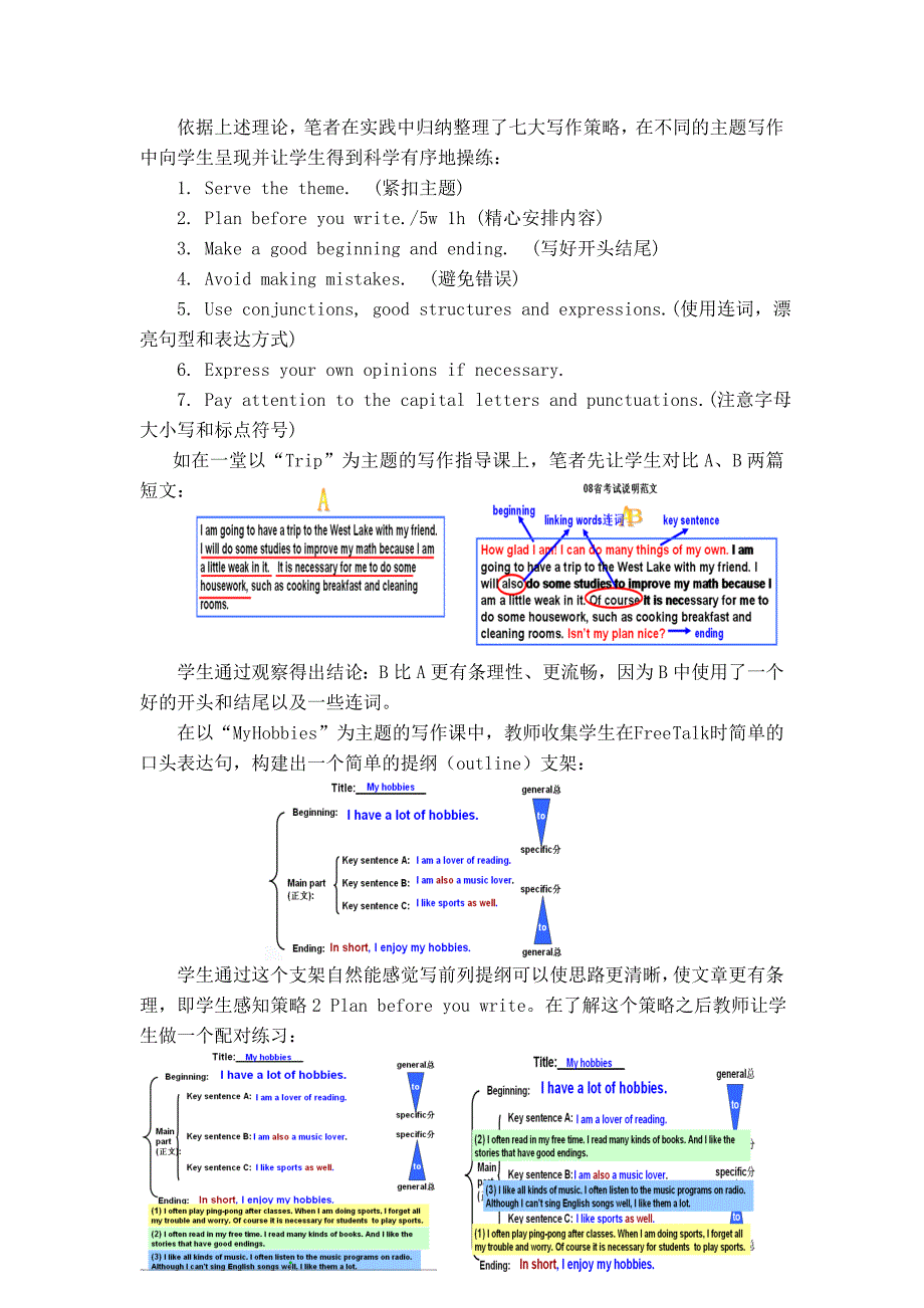 主题支架式英语写作教学模式浅探_第4页