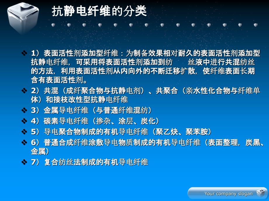 抗静电纤维ppt课件_第4页