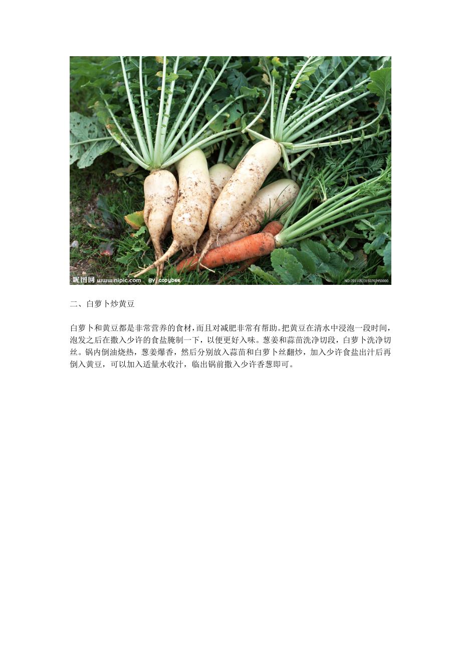 萝卜食谱-新年瘦身首选_第2页