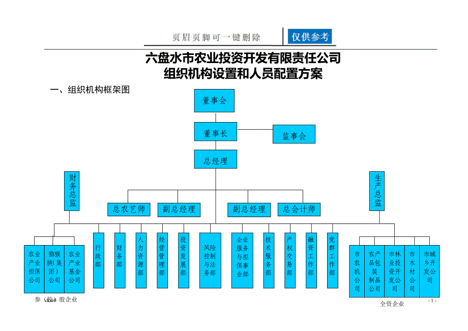 公司架构图0305改资料运用_第1页