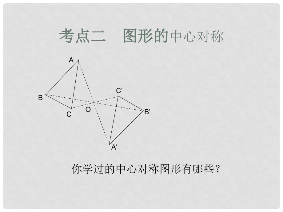 山东省青岛胶南市黄山经济区中心中学九年级数学《图形的平移与旋转》课件_第3页