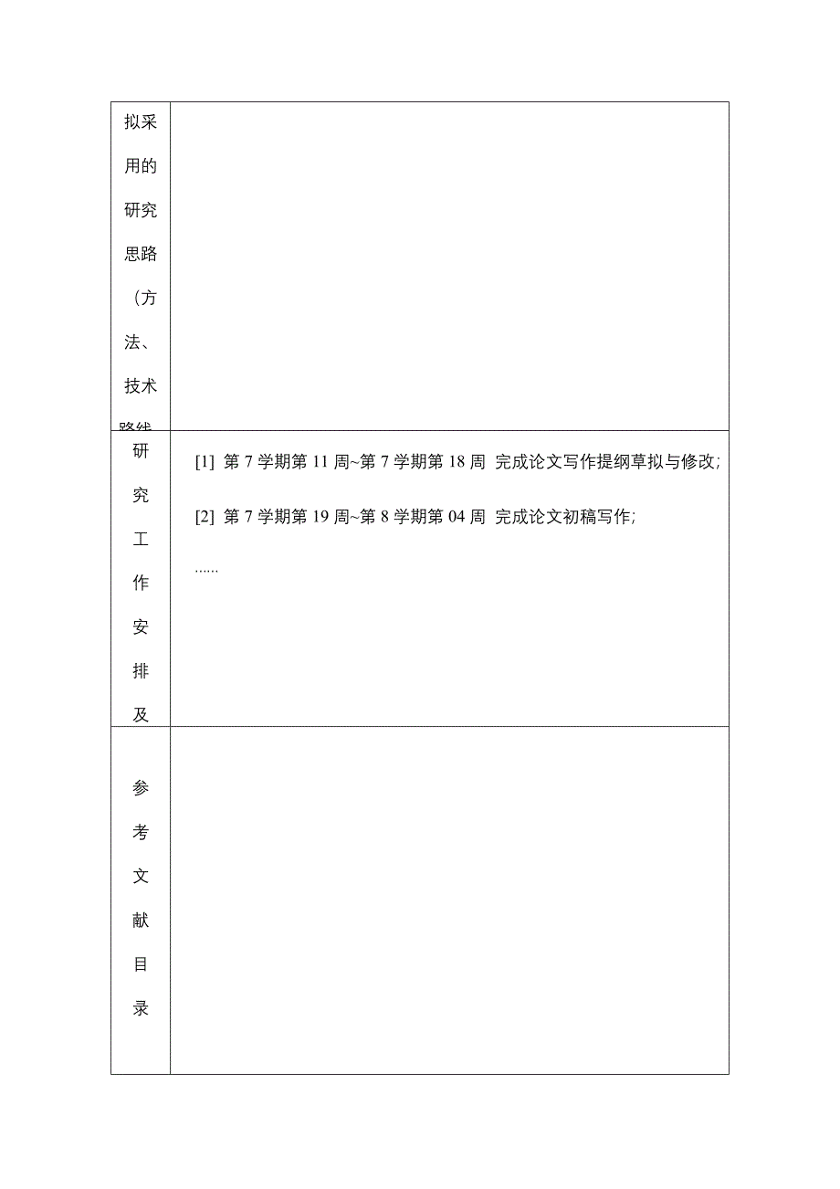 3-2009届本科毕业论文开题报告模板(排版范本)_第4页