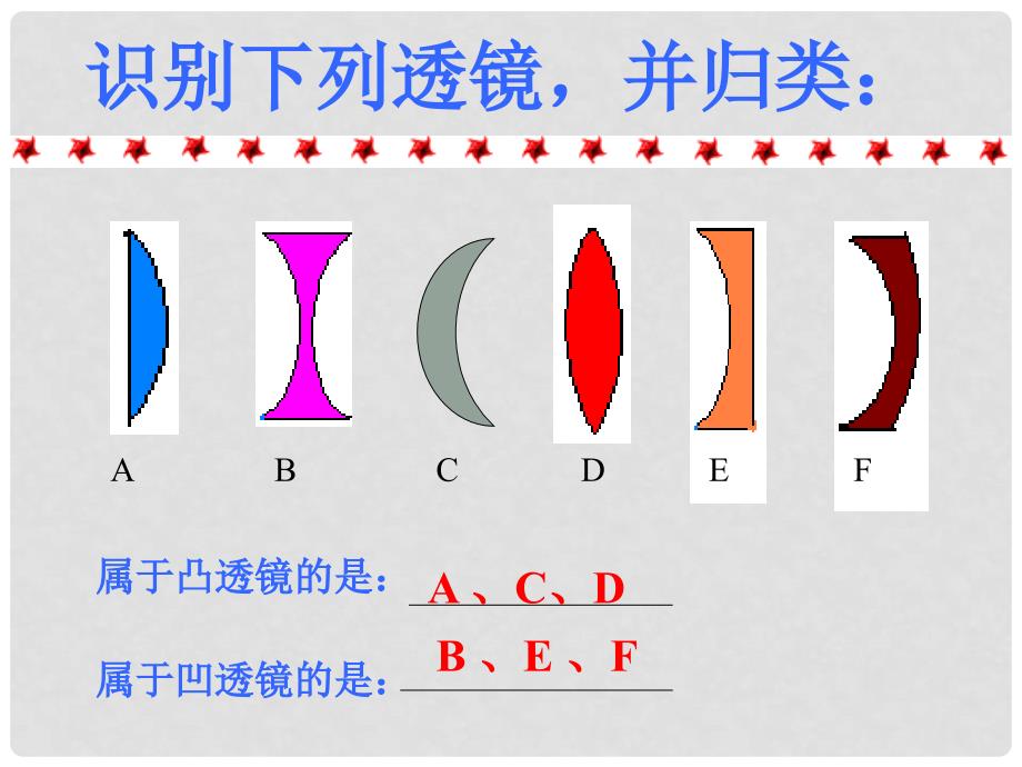 河南省开封县西姜寨乡第一初级中学八年级物理上册 5.1 透镜课件1 （新版）新人教版_第4页