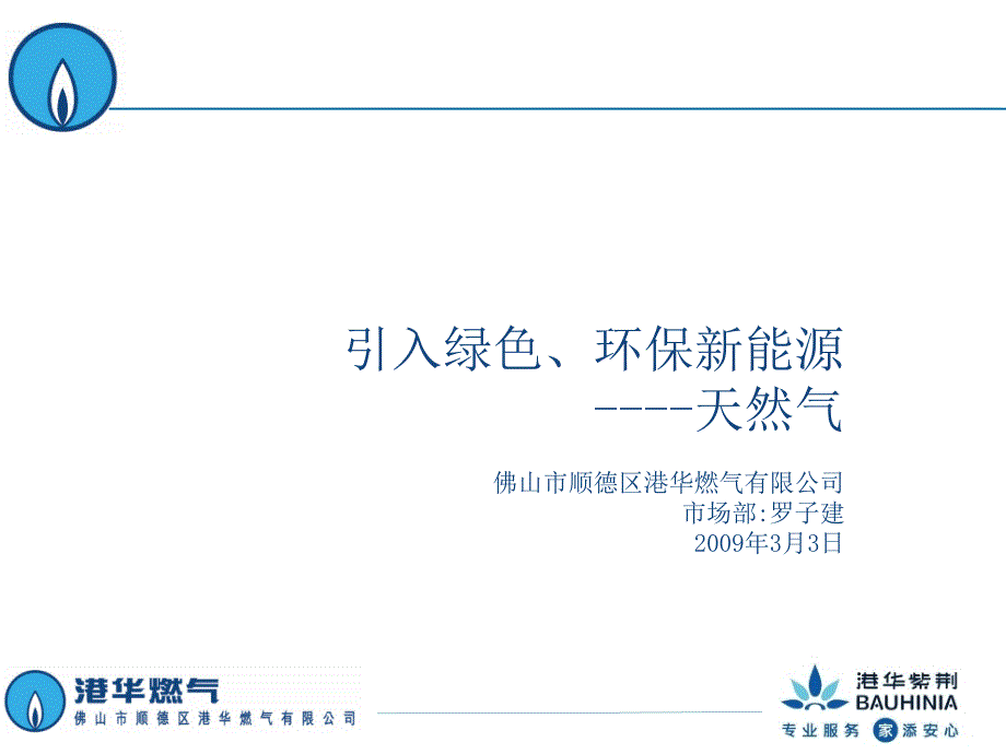 引入清洁新能源天然气美的_第1页