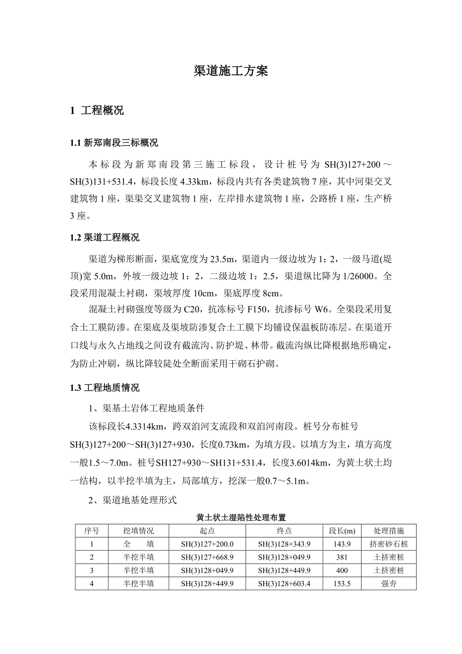 渠道施工方案_第2页