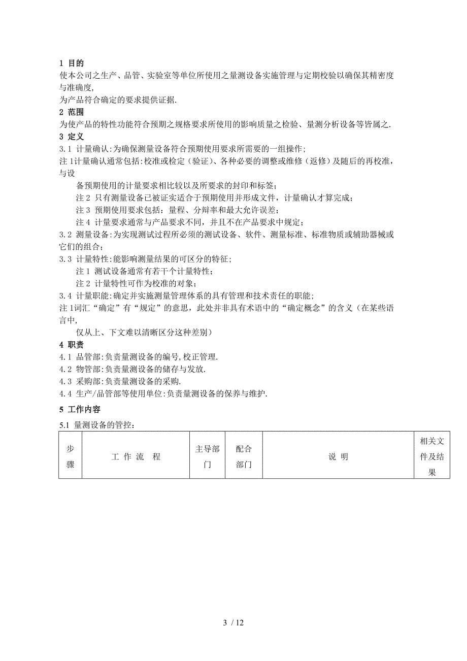 QSP76001监视和测量设备管理程序供参考_第5页