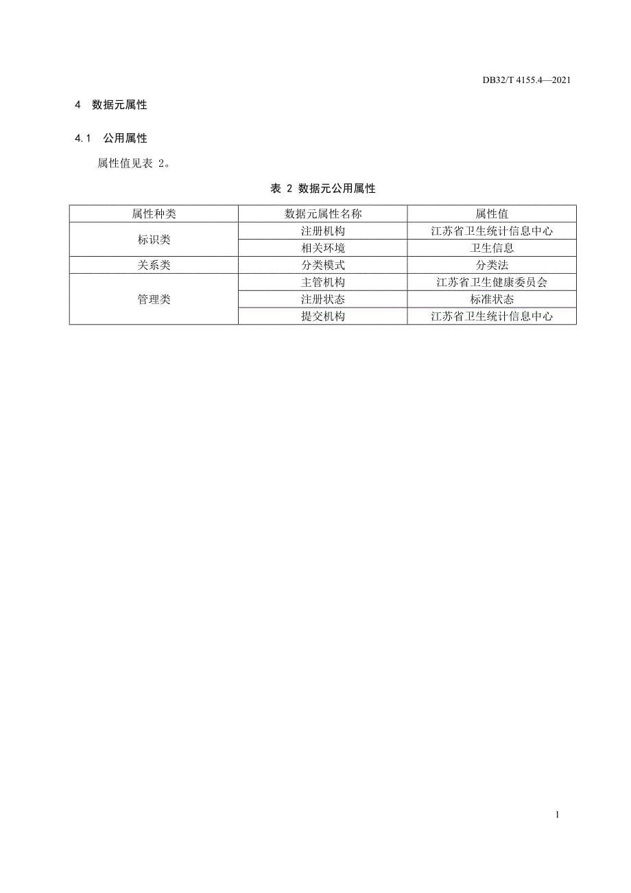 DB32_T4155.4-2021全民健康信息平台共享数据集规范 第4部分 家医签约部分—（高清现行）_第5页