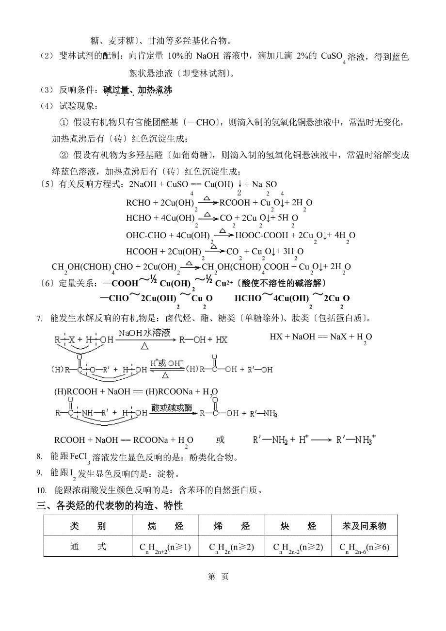 1《有机化学基础》知识点_第5页