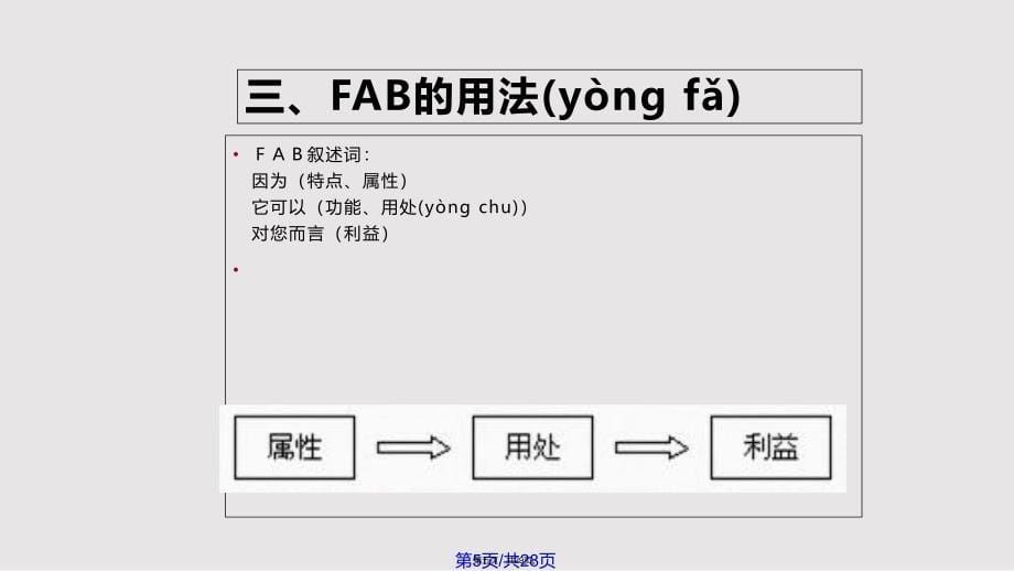 FAB销售法则实用教案_第5页