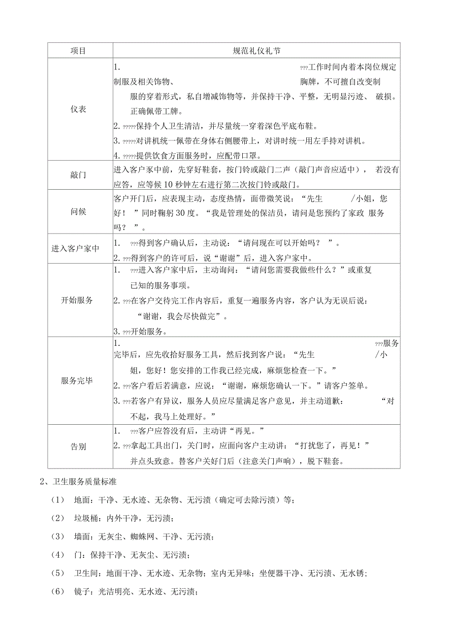 家政保洁服务开发管理暂行方案_第4页